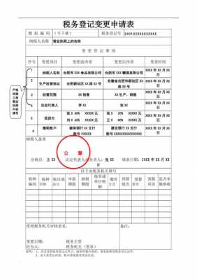 国地税变更申请模板,变更地址税务变更要多久 -第2张图片-马瑞范文网