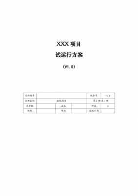  项目试运行方案模板「建设项目试运行方案」-第1张图片-马瑞范文网