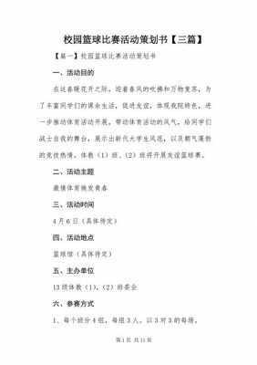 篮球策划书模板视频（篮球策划书怎么做）-第1张图片-马瑞范文网