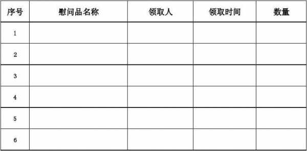 慰问接收单模板怎么写-第1张图片-马瑞范文网