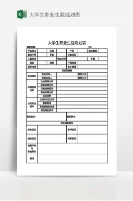 职业生涯规划表模板图片-职业生涯规划表模板-第1张图片-马瑞范文网