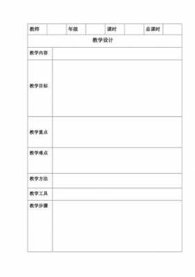 各课型备课模板（备课形式有几种形式）-第2张图片-马瑞范文网