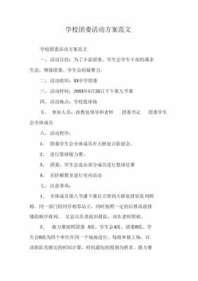  团委活动策划书模板「校团委活动策划书」-第1张图片-马瑞范文网