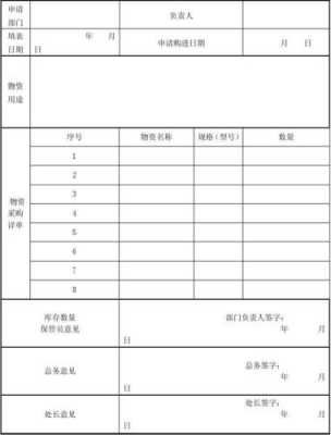 物资采购单模板（物资采购单表格）-第3张图片-马瑞范文网