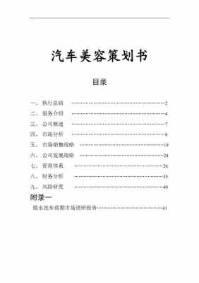 一款新车的完整企划流程 新车商务计划模板-第2张图片-马瑞范文网