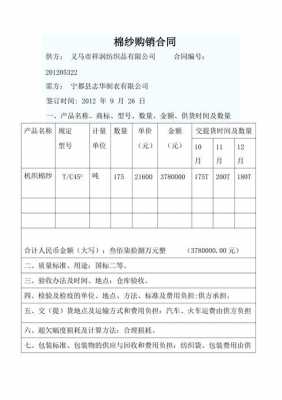 棉纱外加工合同模板-第2张图片-马瑞范文网