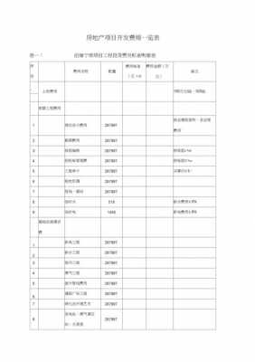 项目开发费用模板-第1张图片-马瑞范文网