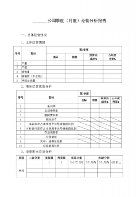 月度经营分析报告模板-月经济分析会模板销售-第2张图片-马瑞范文网