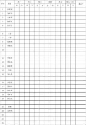 教师餐票制作模板（教师用餐表）-第1张图片-马瑞范文网