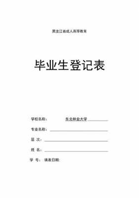 2017年毕业登记表模板,毕业登记表范例 -第1张图片-马瑞范文网