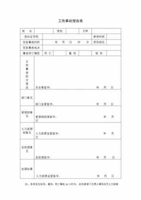 工地工伤事故报告模板下载-工地工伤事故报告模板-第2张图片-马瑞范文网