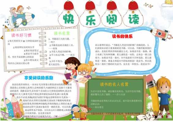 word读书小报模板_阅读小报word模板-第3张图片-马瑞范文网