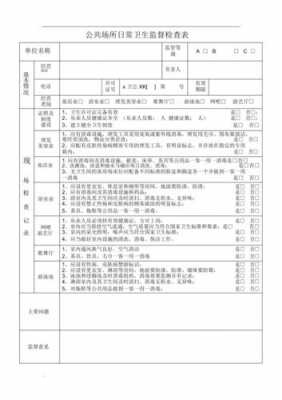  卫生监督月报表模板「卫生监督表格」-第2张图片-马瑞范文网