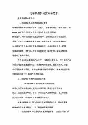 企业网站策划书模板图片-企业网站策划书模板-第3张图片-马瑞范文网