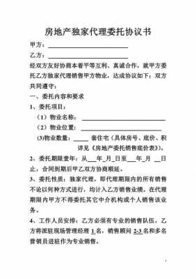 客户独家委托协议模板-第3张图片-马瑞范文网