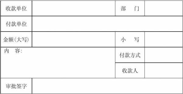 收付款申请单模板,收付款怎么写有法律效力 -第2张图片-马瑞范文网