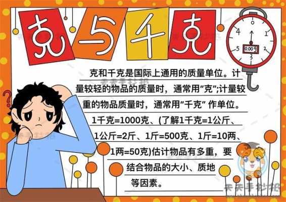 克千克吨手抄报模板（克千克吨的手抄报怎么写）-第1张图片-马瑞范文网