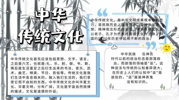  传统文化电子板报模板「电子版传统文化」-第1张图片-马瑞范文网