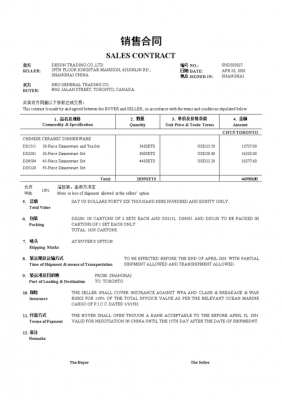  销售合同模板国贸实务「国贸销售合同范本」-第2张图片-马瑞范文网