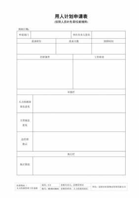 公司用人计划模板（公司用人计划怎么写）-第2张图片-马瑞范文网