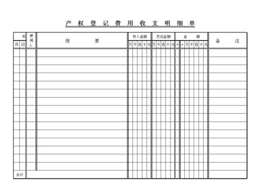 进账入账表-进账账本模板-第3张图片-马瑞范文网