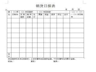 砖厂日销量表格模板-第2张图片-马瑞范文网