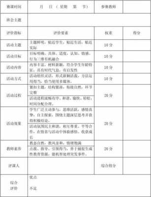 主题班会评比结果-第3张图片-马瑞范文网