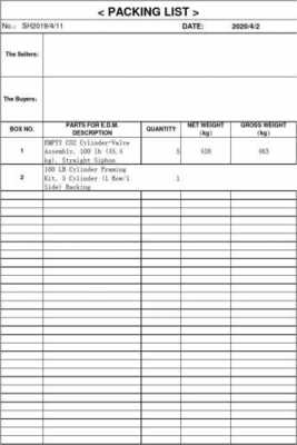 外贸箱单发票合同模板,外贸箱单发票模板excel -第2张图片-马瑞范文网