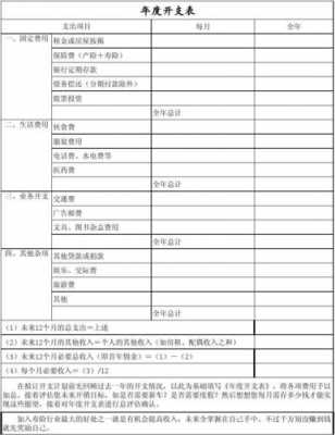  年支出总表表格模板「年支出报表」-第1张图片-马瑞范文网