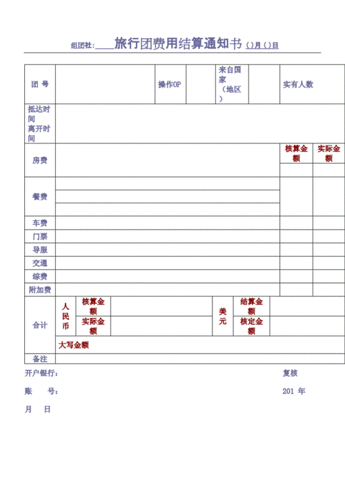 人员费用结算单模板_人员费用是什么科目-第3张图片-马瑞范文网