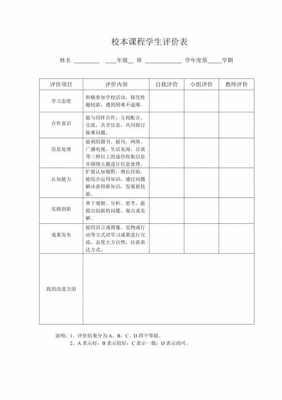 课程评价模板-第2张图片-马瑞范文网