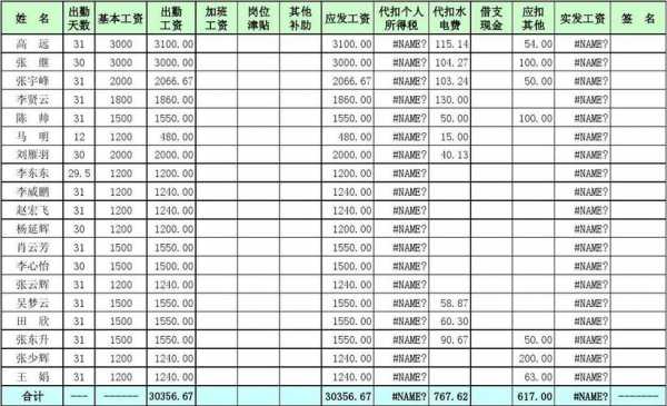 核算工资月工作总结模板,工资核算员年终总结 -第3张图片-马瑞范文网