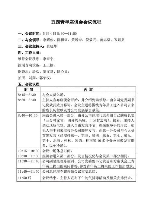 会议议程文档模板,会议议程 模板 -第2张图片-马瑞范文网