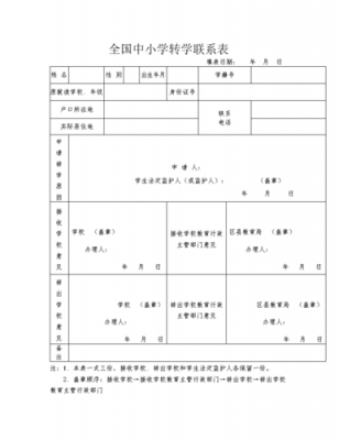 学校开具的转学模板-第2张图片-马瑞范文网