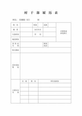 村官简历模板-第3张图片-马瑞范文网