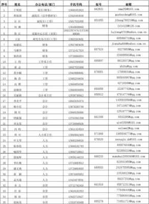 教师制作通讯录模板_教职工通讯录表格-第1张图片-马瑞范文网