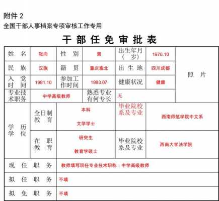  干部任免票决表模板「干部任免票决表模板图片」-第1张图片-马瑞范文网