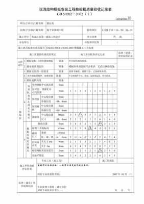 墙柱模板验收标准-第2张图片-马瑞范文网