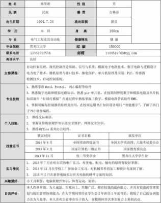  电气专业求职简历模板「电气工程求职简历范文」-第3张图片-马瑞范文网