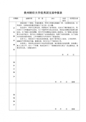 优秀团支部申请表模板下载-优秀团支部申请表模板-第3张图片-马瑞范文网