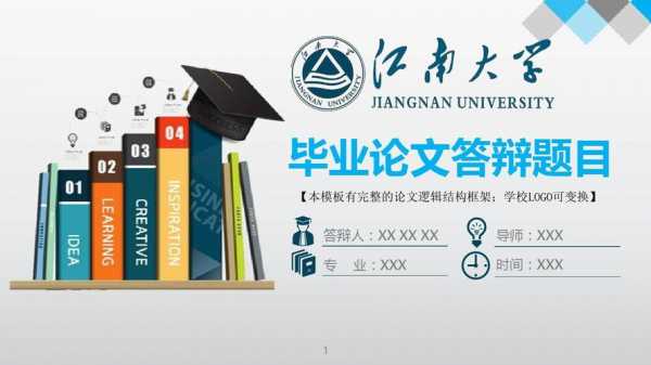 江南大学开题报告ppt模板-第2张图片-马瑞范文网