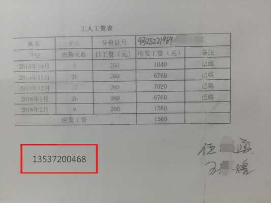 工伤工资表格式-工伤工资说明模板-第2张图片-马瑞范文网