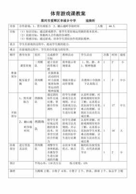 体育教案模板格式-第2张图片-马瑞范文网