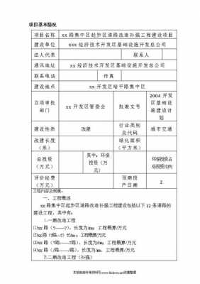  道路项目立项报告模板「道路建设项目立项」-第2张图片-马瑞范文网