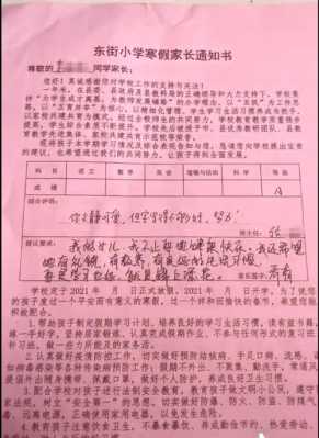 寒假通知书评语模板,寒假通知书家长评语简短 -第2张图片-马瑞范文网