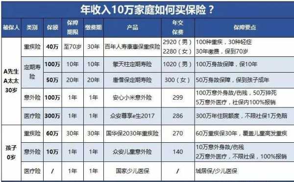 家庭保险方案设计模板（家庭保险方案设计模板图片）-第3张图片-马瑞范文网