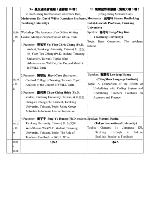 会议日程模板英文,会议日程安排英语写作模板 -第2张图片-马瑞范文网