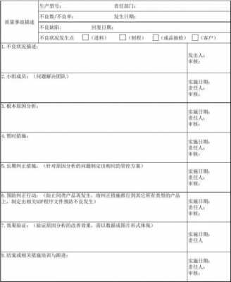 分析改善报告模板图片-第1张图片-马瑞范文网