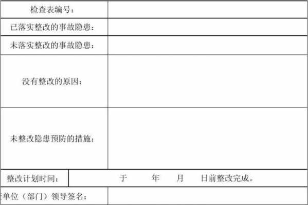 安全检查反馈单模板_安全检查反馈表-第3张图片-马瑞范文网