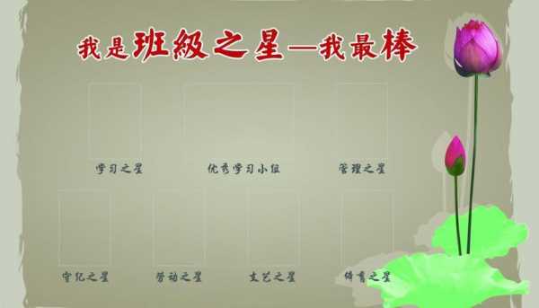  班级之星模板word「班级之星模板横版」-第1张图片-马瑞范文网